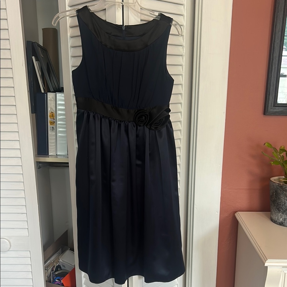 Max & Cleo Black Sleeveless Midi Sundress